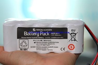 Original NIHON KOHDEN Defibrillator Battery NKB-301V 12v 2800mAh
