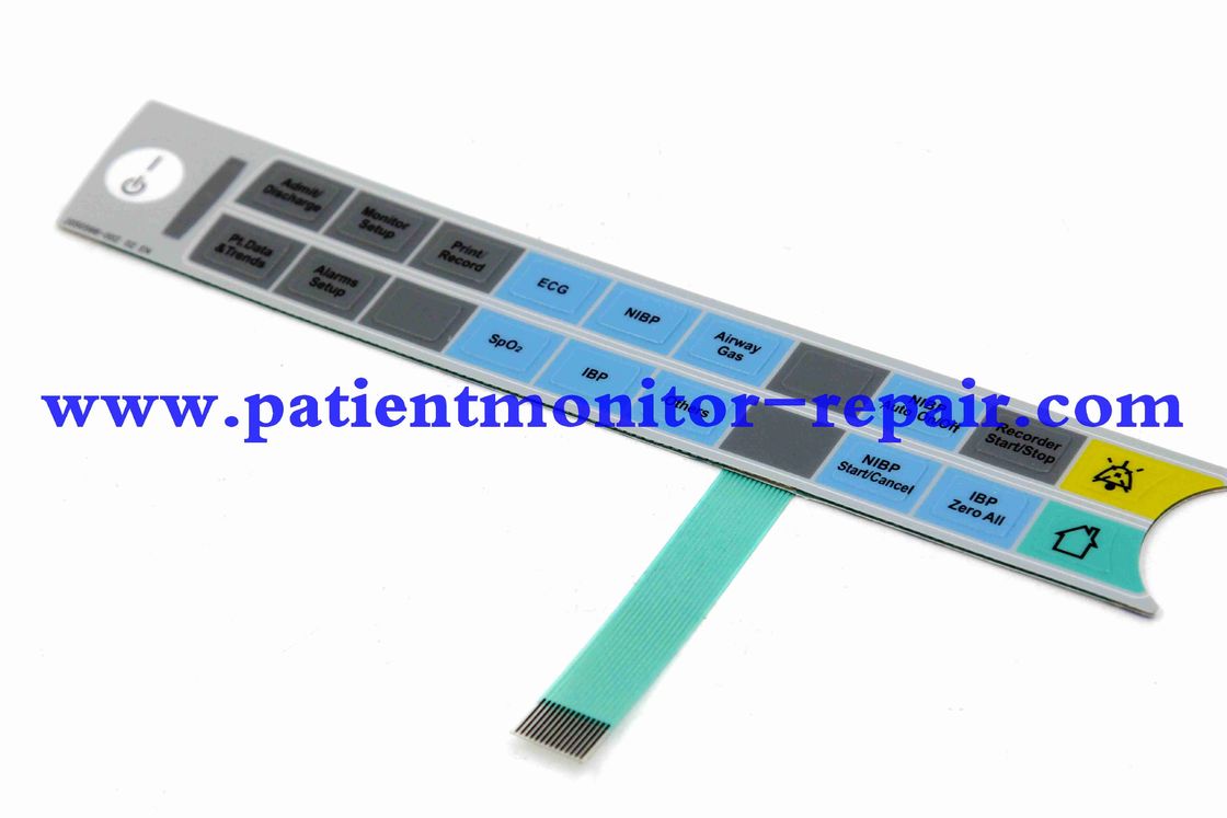 GE B20 Patient Monitor Medical Spare Parts Key Board / Button Board