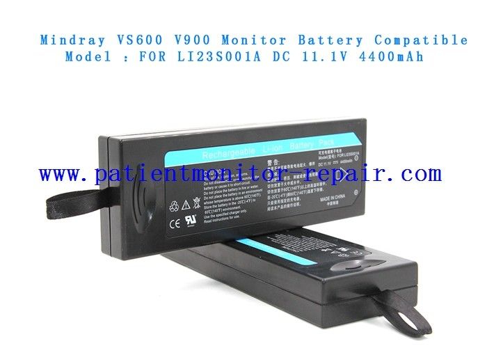 VS600 V900 Rechargeable Li - Ion Battery For Mindray Patient Monitor Battery LI23S001A DC 11.1V 4400mAhs
