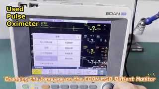 Un examen plus attentif : oxymètre de pouls d'occasion Mindray PM50, détecteur de saturation en oxygène dans le sang