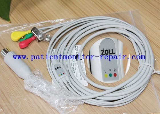 ZOLL ECG Cables 3LD IEC SHAPS ECG Leadwires REF 8000-0026 Medical Parts